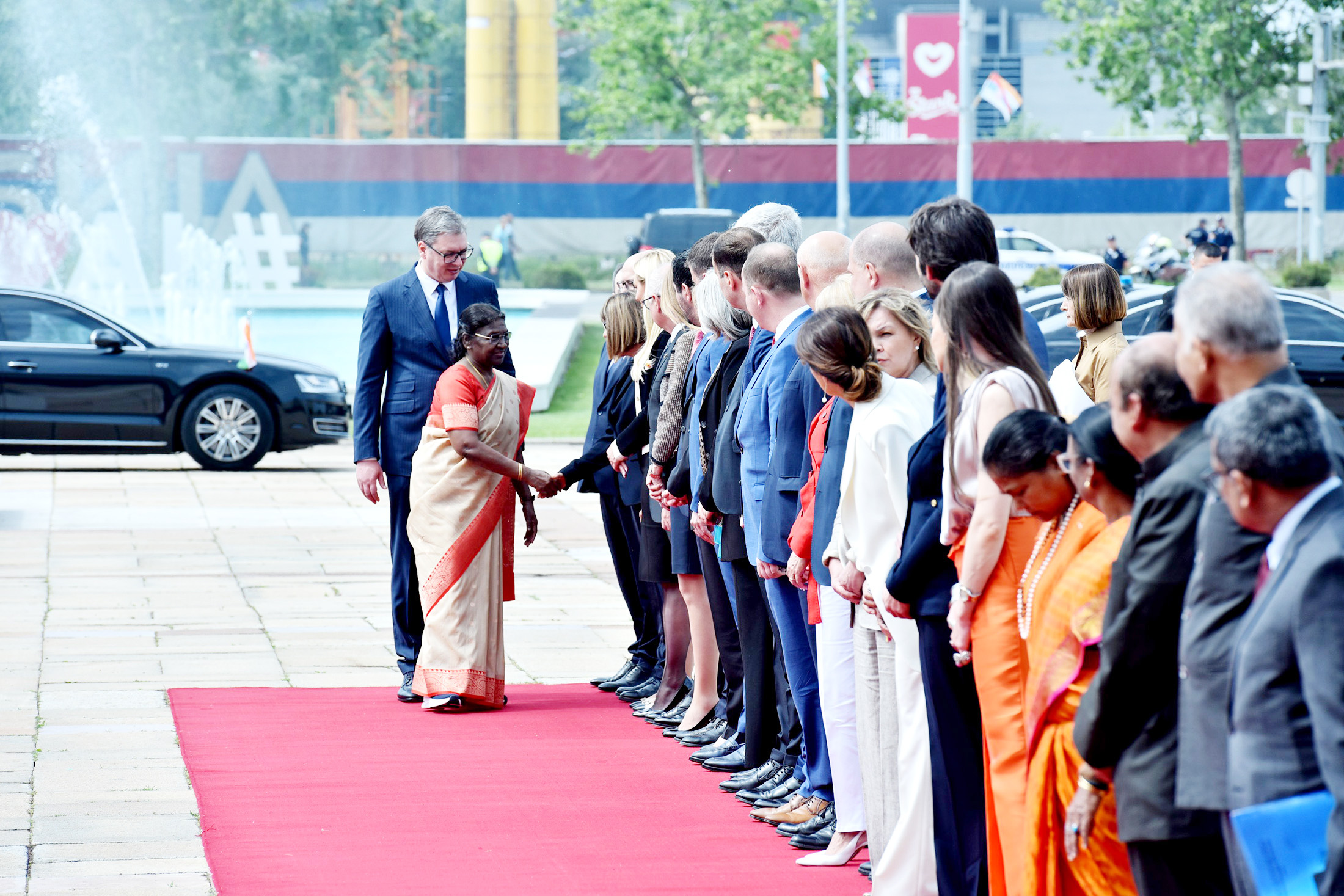 Guard of Honour to the Hon’ble President of India in Serbia – 08 June 2023