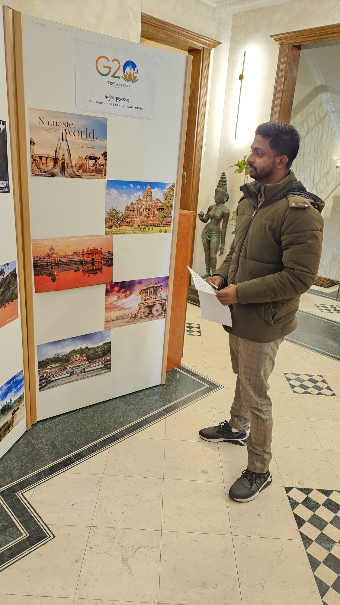 Exhibition on Millet Food, Natural Touristic places, Religious places at its premises In December 2023 - 31 December 2023